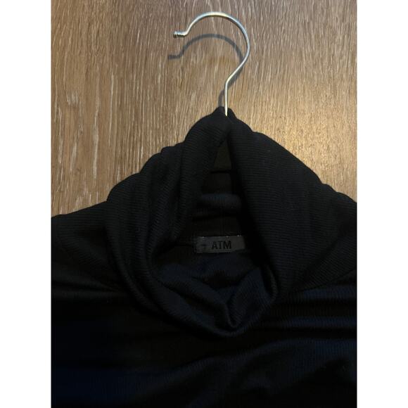 ATM Micro Modal Rib Turtleneck Large - Picture 3 of 6
